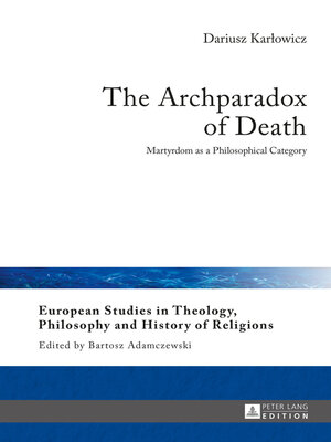 cover image of The Archparadox of Death